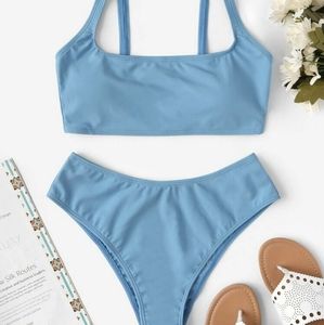 Medium light blue Swim suit